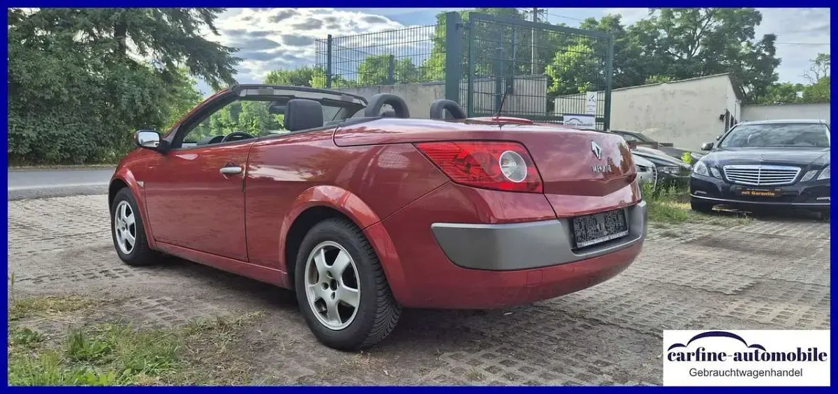Gebraucht Renault Mégane Cabriolet 113 PS (83 kW) 2005 Bordeauxrotmetallic Cabrio