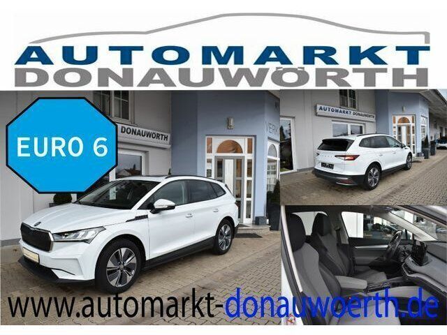 Weiß Gebraucht 2021 Skoda Enyaq iV Loft SUV | 22.995 € (Fairer Preis) - Bild 1/4