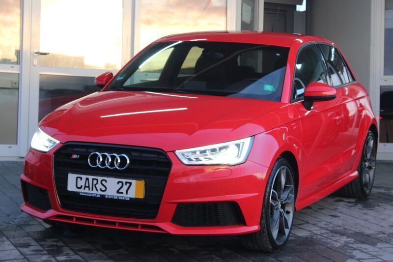 Rot Gebraucht 2014 Audi S1 Sportback Ambiente Kleinwagen | 13.999 € - Bild 1/4