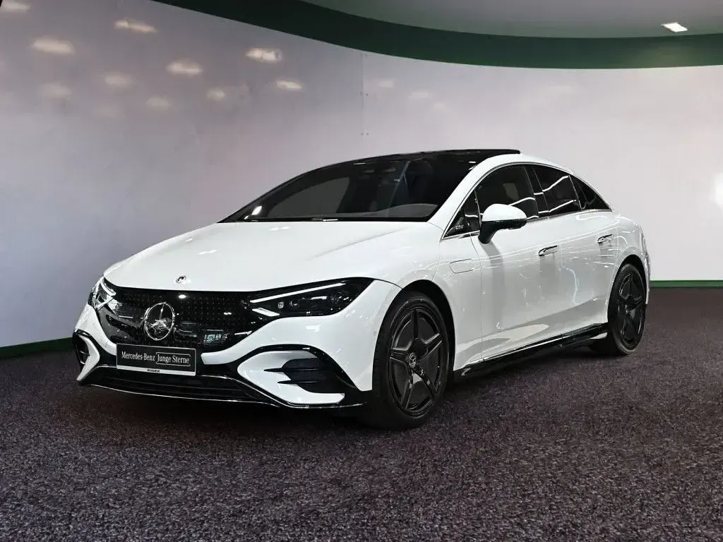 Gebraucht Mercedes EQE500 Premium Plus 300 kW (408 PS) 2025 Weiss / opalithweiß Limousine