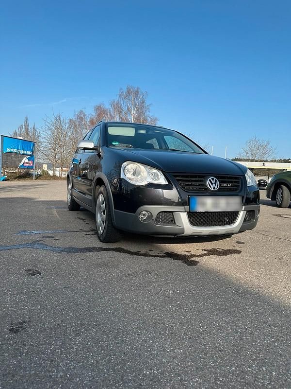 Gebraucht VW Polo Cross 80 PS (58 kW) 2007 Schwarz Kleinwagen