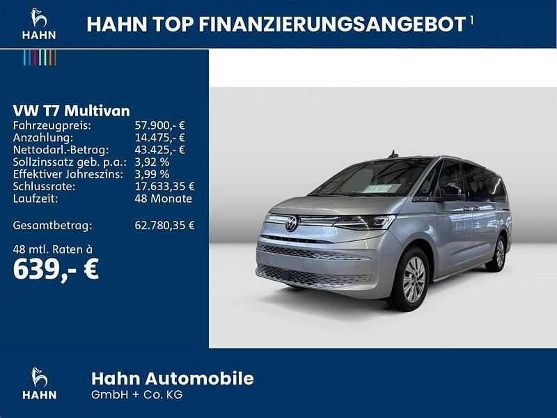 Gebraucht VW Multivan Style 150 PS (110 kW) 2024 Monosilber metallic Van