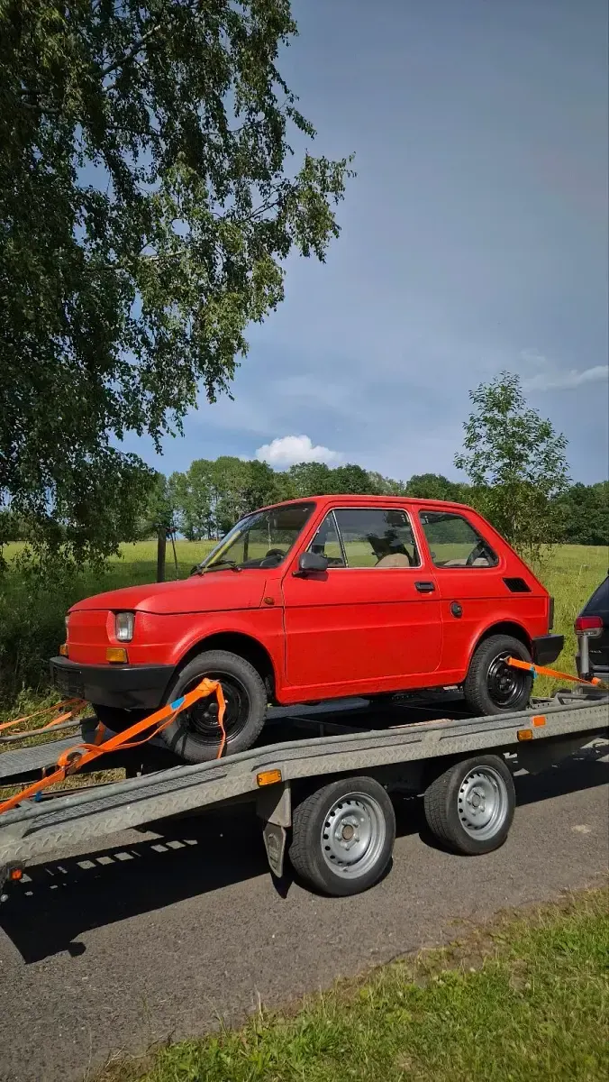 Gebraucht Fiat 126 24 PS (17 kW) 1987 Rot Kleinwagen