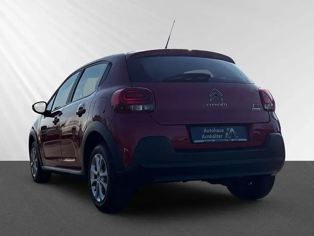 Gebraucht Citroën C3 PureTech 82 PS (60 kW) 2019 Lackierung rot rubi/metallic k Kleinwagen