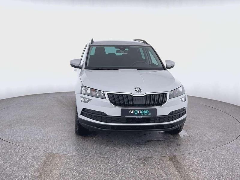 Gebraucht Skoda Karoq Ambition 116 PS (85 kW) 2021 Moonweiss metallic SUV