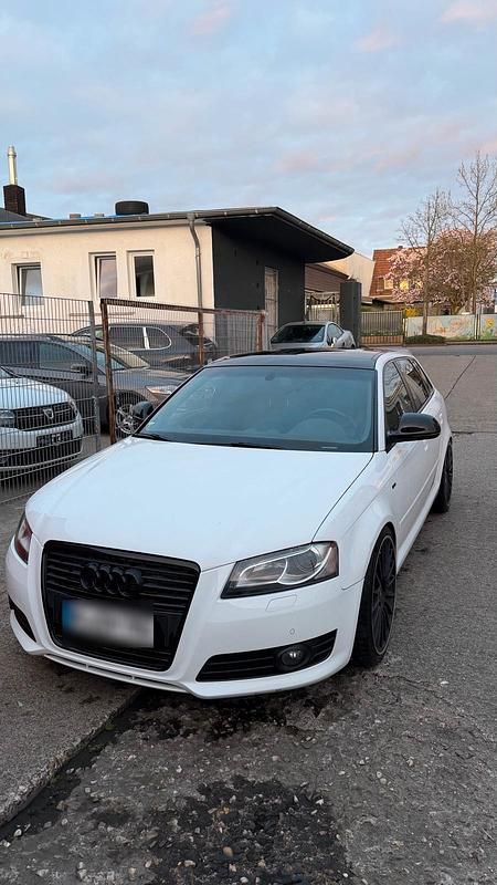 Gebraucht Audi A3 S-Line 140 PS (102 kW) 2009 Weiß Kleinwagen