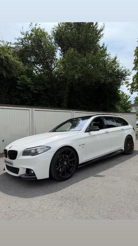 Weiß Gebraucht 2014 BMW 525 M Sport Kombi | 13.000 € - Bild 1/4