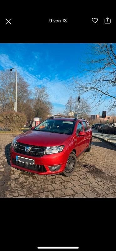 Gebraucht Dacia Logan MCV 90 PS (66 kW) 2014 Rot Kombi