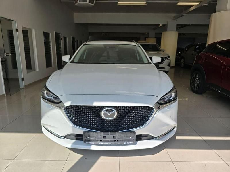 Weiß Gebraucht 2024 Mazda 6 Exclusive-Line Kombi | 24.590 € (Guter Preis) - Bild 1/4