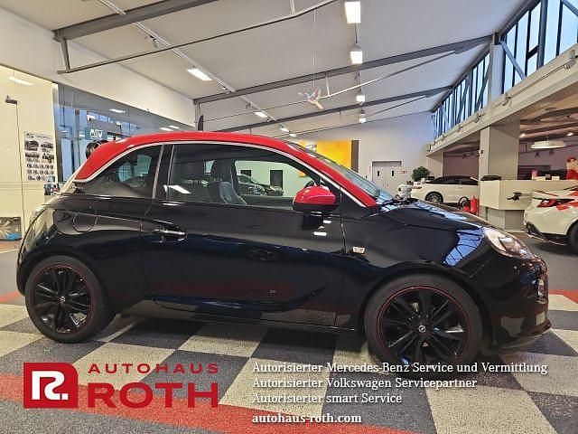 Gebraucht Opel Adam Open Air 87 PS (63 kW) 2017 Onyx schwarz Kleinwagen