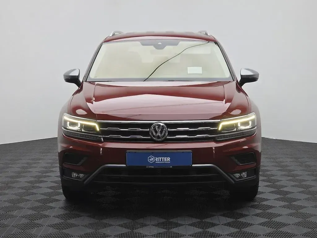 Gebraucht VW Tiguan Allspace Comfortline 179 PS (131 kW) 2018 Rot SUV