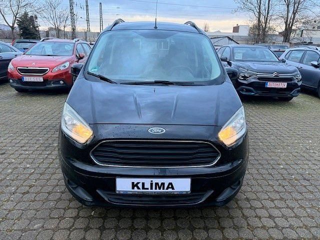 Gebraucht Ford Tourneo Courier Titanium 101 PS (74 kW) 2015 Schwarz Van / Kleinbus