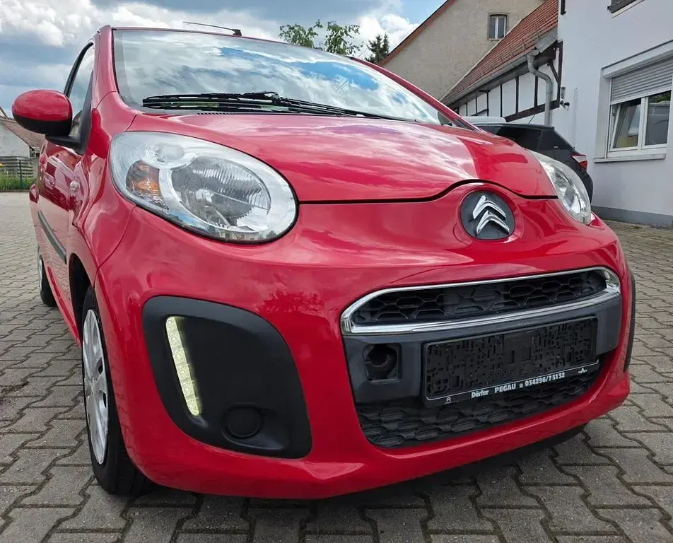 Brugt Citroën C1 Tendance 68 HK (50 kW) 2014 Rød Hatchback