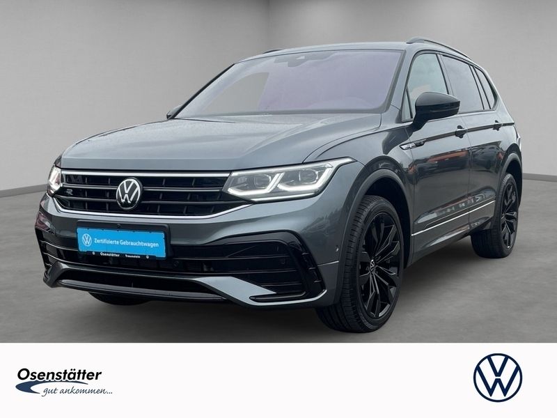 Grau Gebraucht 2024 VW Tiguan Allspace R-line SUV | 47.650 € (Teuer) - Bild 1/4