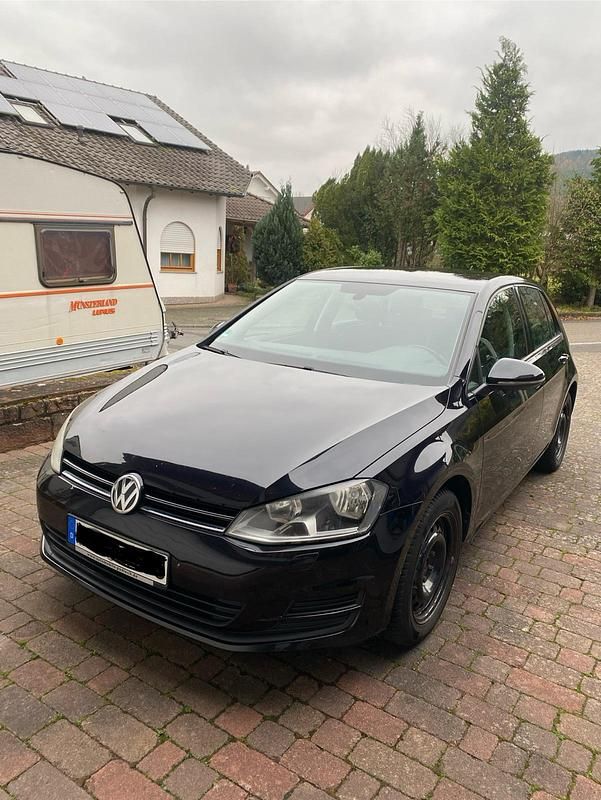 Schwarz Gebraucht 2013 VW Golf VII Limousine | 7.100 € (Guter Preis) - Bild 1/4