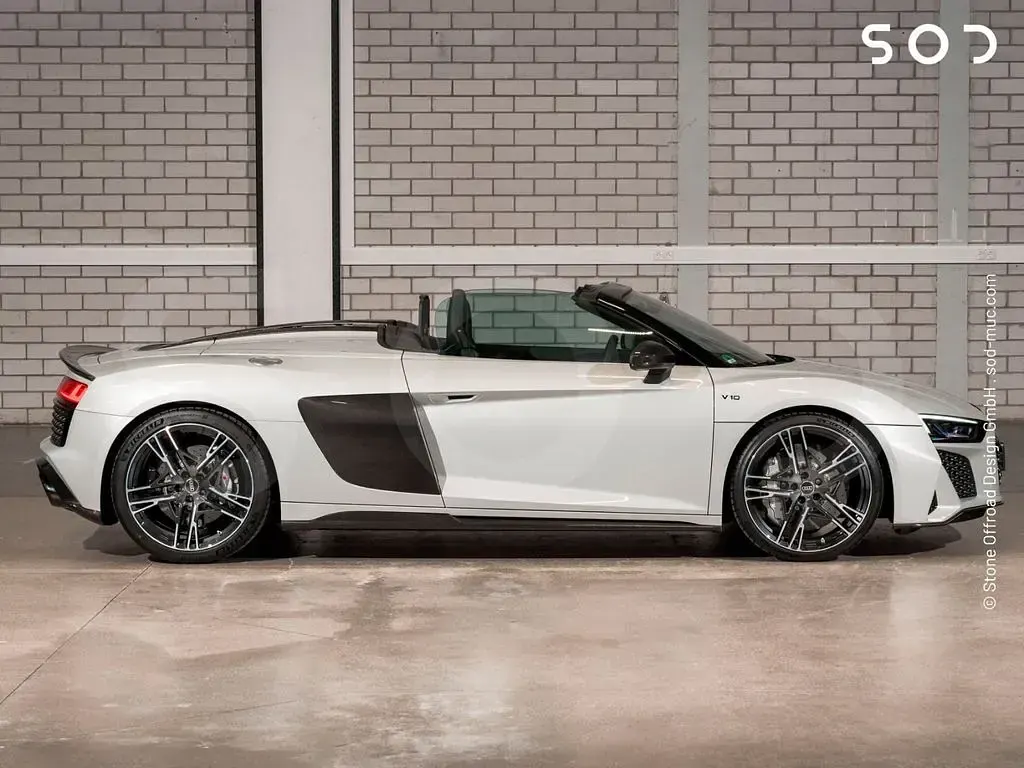Używany Audi R8 Spyder Performance 620 KM (456 kW) 2024 Srebrny Kabriolet
