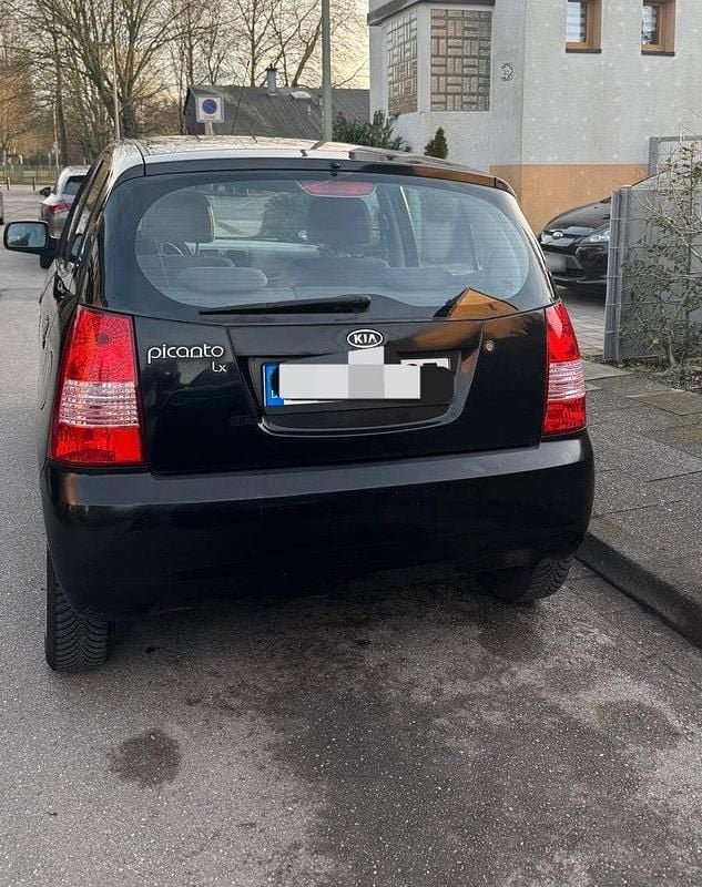 Gebraucht Kia Picanto LX 65 PS (47 kW) 2005 Schwarz Kleinwagen