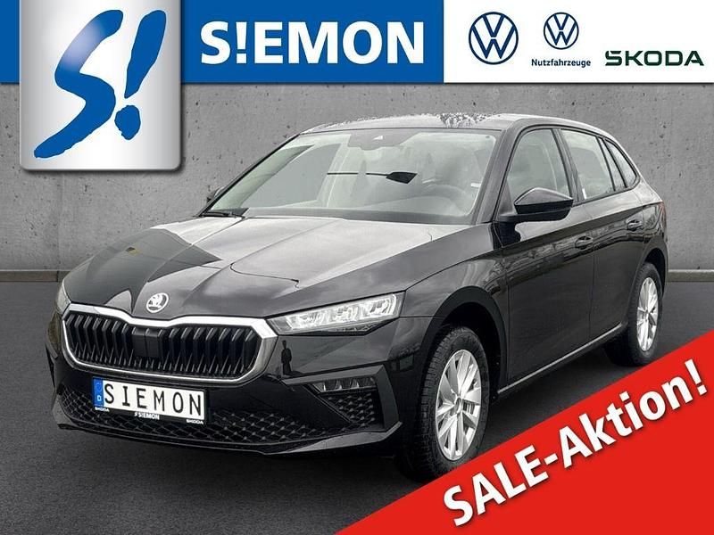 Neu Skoda Scala Selection 95 PS (69 kW) 2025 Schwarz Kleinwagen