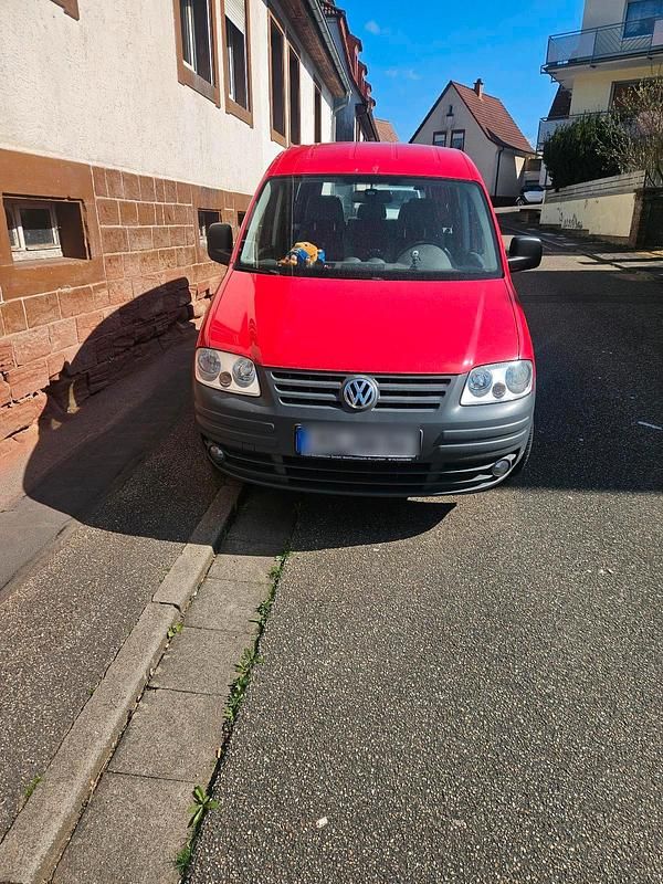Rot Gebraucht 2008 VW Caddy Van / Kleinbus | 2.500 € (Superpreis) - Bild 1/3
