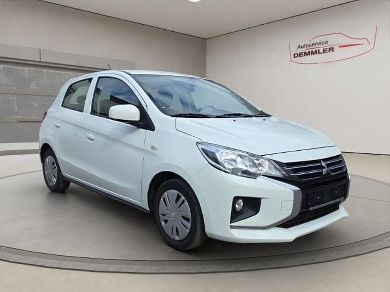 Gebraucht Mitsubishi Space Star Basis 71 PS (52 kW) 2020 Islandweiss (s) Kleinwagen