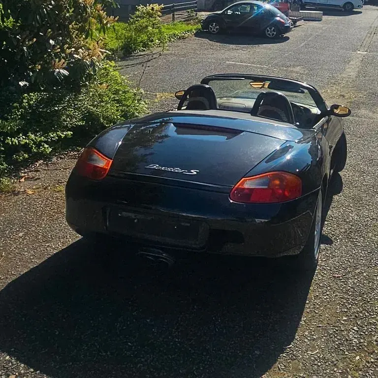 Gebraucht Porsche Boxster S 252 PS (185 kW) 2000 Schwarz Cabrio