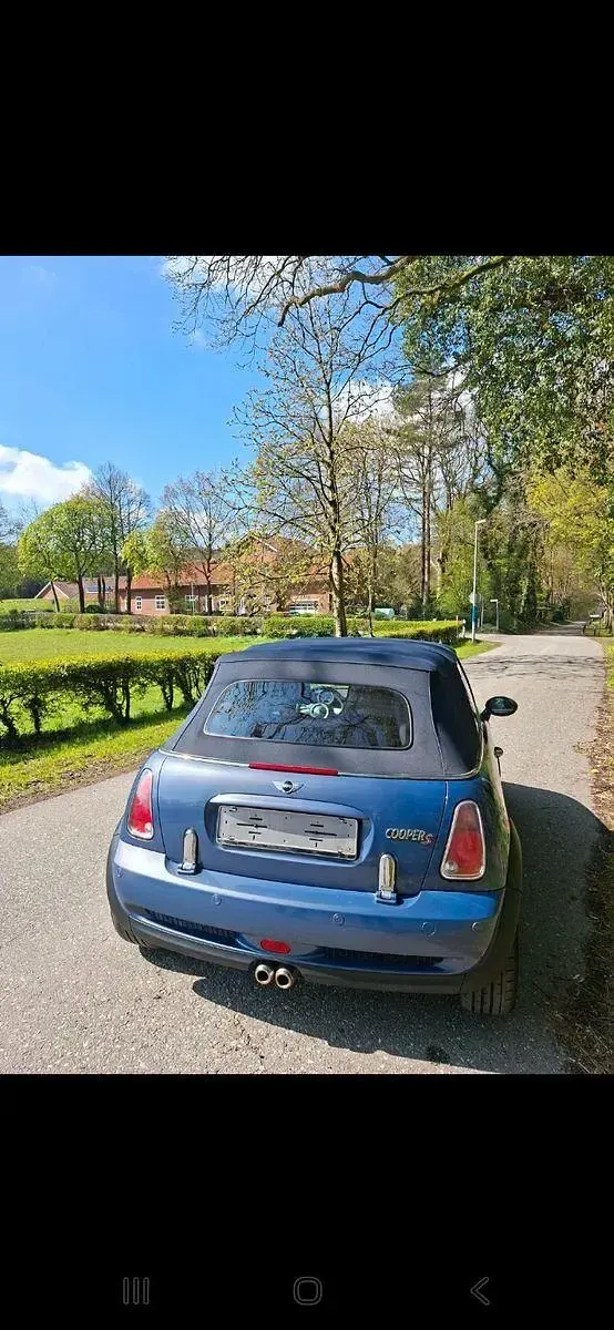 Occasion Mini Cooper S Cabriolet 170 ch (125 kW) 2005 Bleue Cabriolet