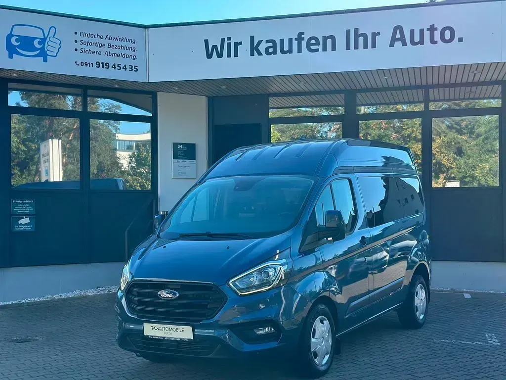Gebraucht Ford Tourneo Custom 170 PS (125 kW) 2020 Blau Van