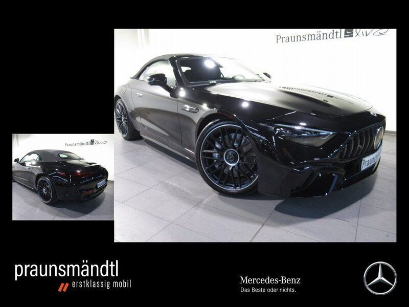 Weiß Gebraucht 2023 Mercedes SL43 AMG AMG Cabrio | 114.900 € - Bild 1/4