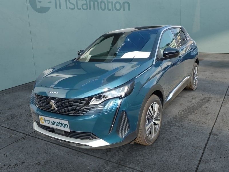Blau Gebraucht 2023 Peugeot 3008 Allure SUV | 33.890 € - Bild 1/4