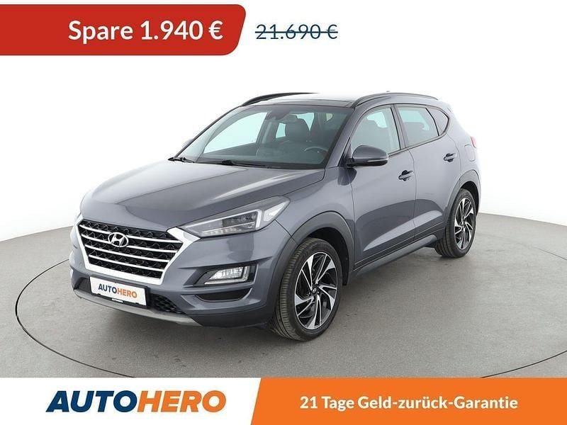 Grau Gebraucht 2019 Hyundai Tucson Premium SUV | 19.750 € (Guter Preis) - Bild 1/3