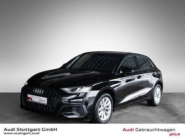 Brillantschwarz Gebraucht 2023 Audi A3 Limousine | 22.940 € (Guter Preis) - Bild 1/4