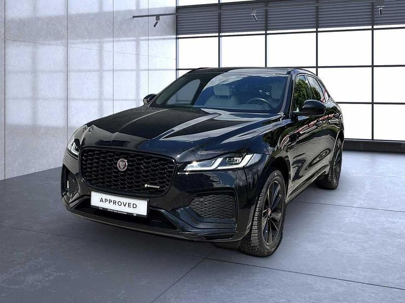Santorini black Gebraucht 2022 Jaguar F-Pace R-Dynamic SUV | 41.990 € (Teuer) - Bild 1/4