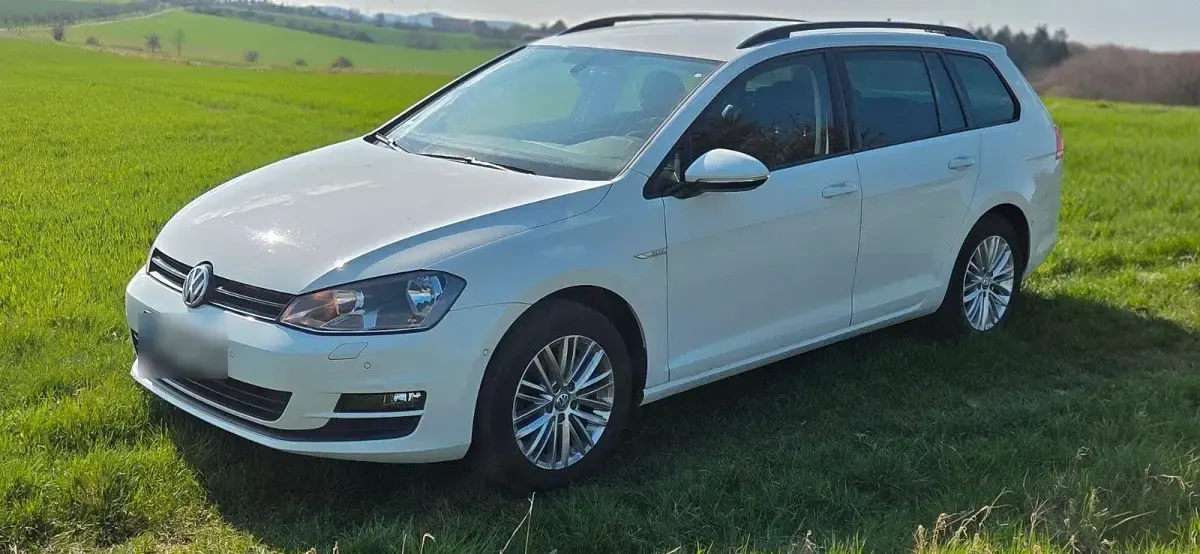 Gebraucht VW Golf VII Cup 122 PS (89 kW) 2014 Weiß Kombi
