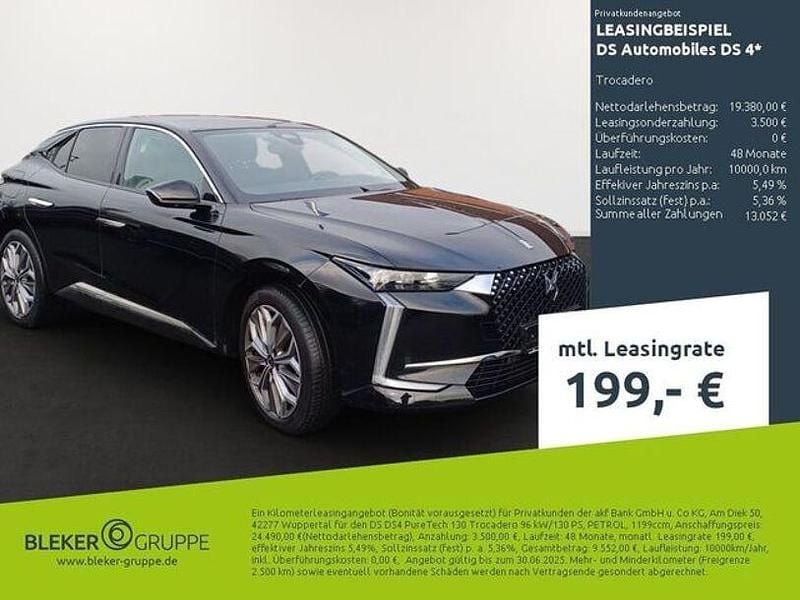 Gebraucht Citroën DS4 131 PS (96 kW) 2022 Schwarz Kleinwagen