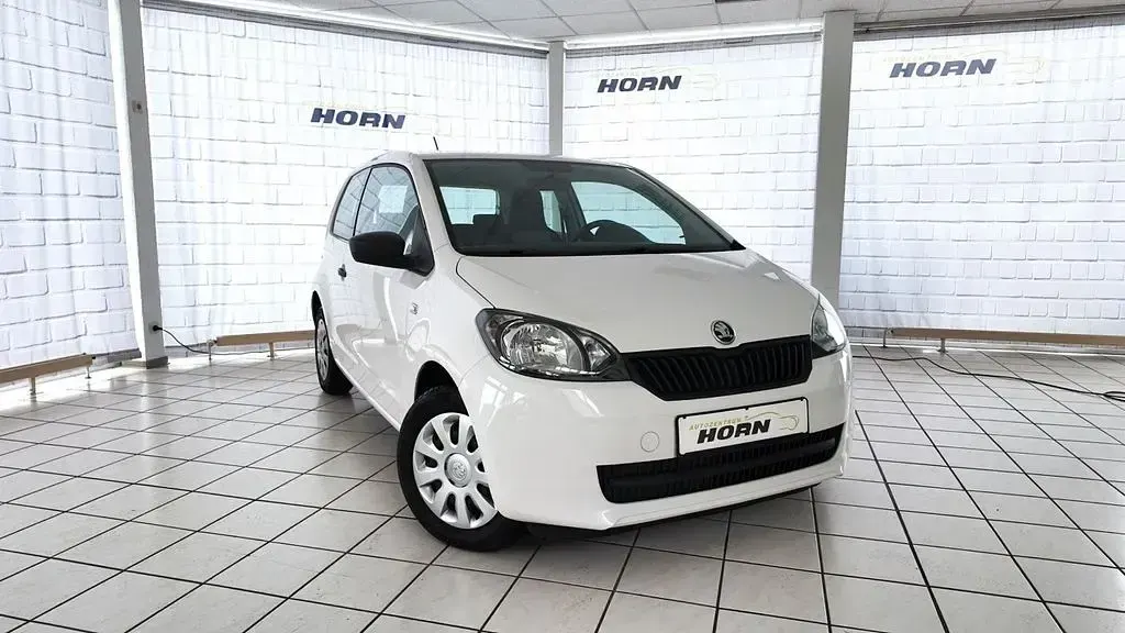 Gebraucht Skoda Citigo Active 75 PS (55 kW) 2014 Weiß Kleinwagen