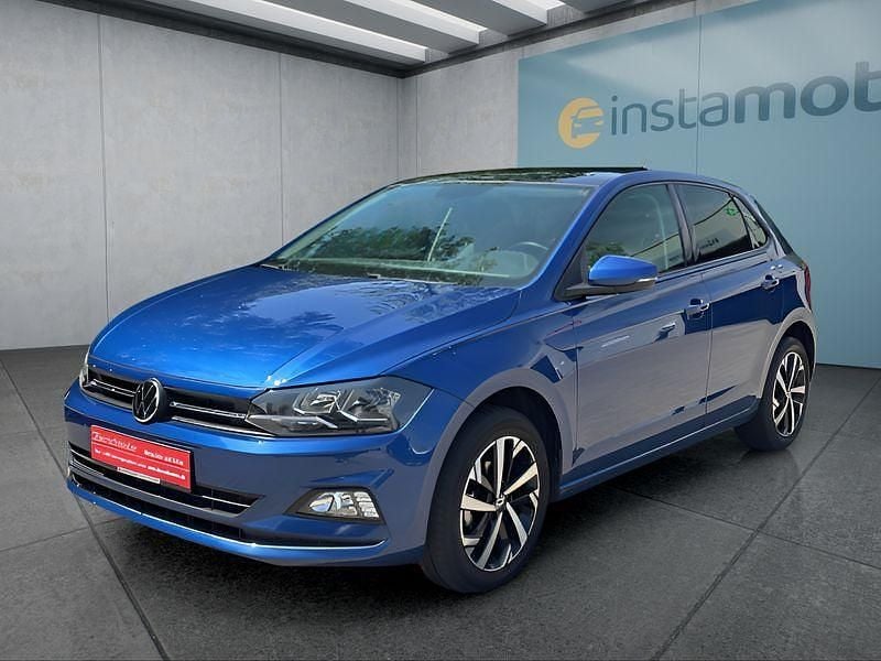Blau Gebraucht 2021 VW Polo Limousine | 17.849 € (Fairer Preis) - Bild 1/4