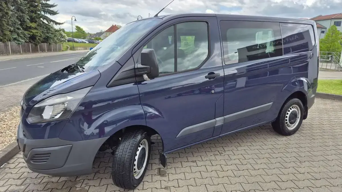 Gebraucht Ford Transit Custom Basis 101 PS (74 kW) 2014 Blau Van