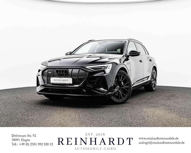 Gebraucht Audi e-tron S-Line 300 kW (408 PS) 2021 Mythosschwarz metallic SUV