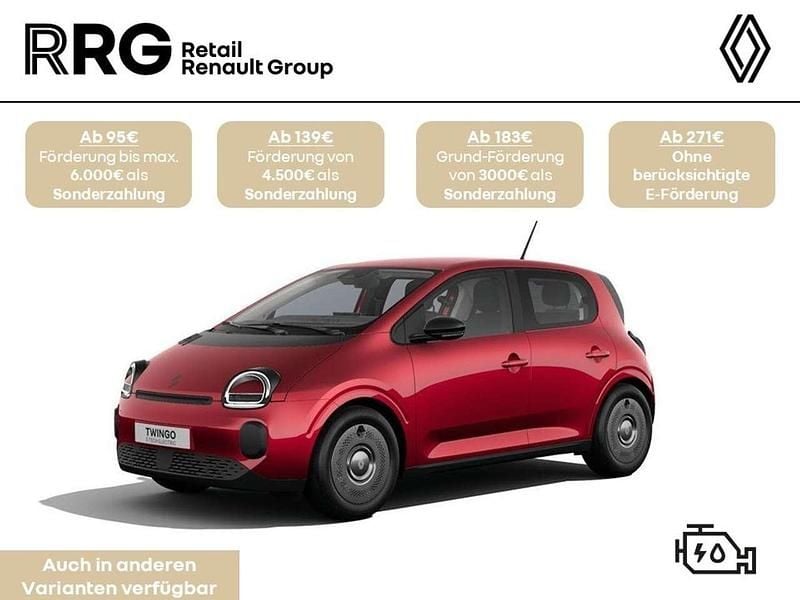 Ny Renault Twingo Evolution 60 kW (82 HK) 2026 Rød Hatchback