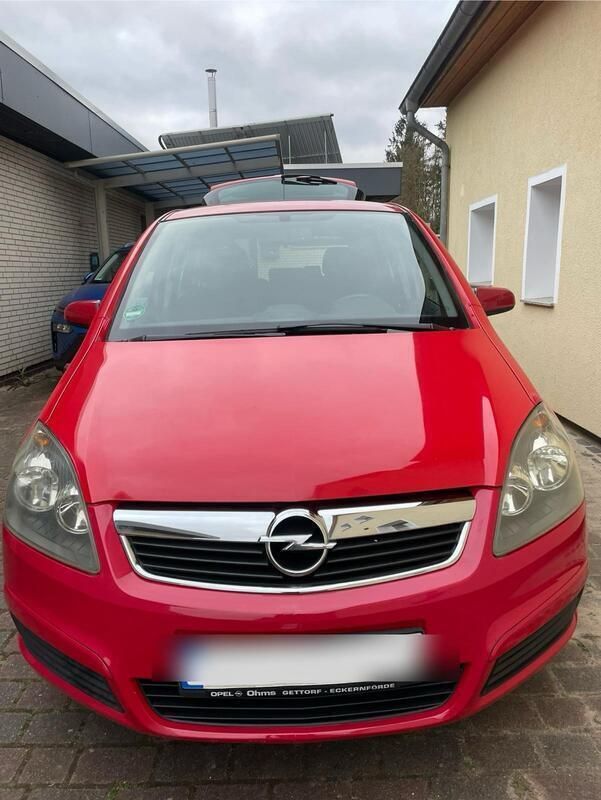 Rot Gebraucht 2005 Opel Zafira Van / Kleinbus | 3.650 € (Fairer Preis) - Bild 1/4