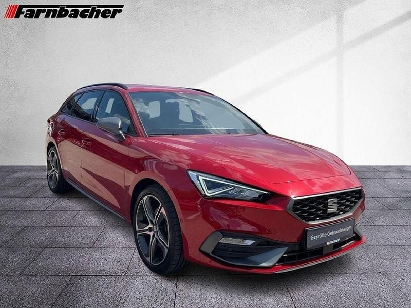 Gebraucht Seat Leon FR 190 PS (139 kW) 2023 "desire" rot Limousine