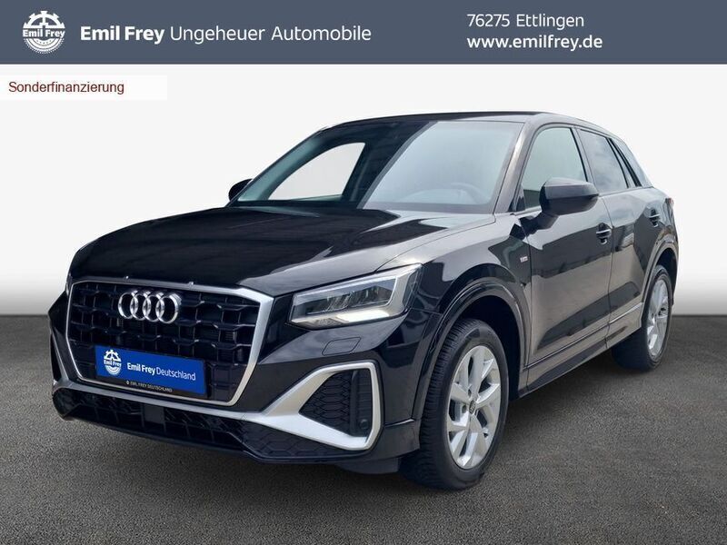 Schwarz Gebraucht 2023 Audi Q2 S-Line SUV | 25.900 € (Superpreis) - Bild 1/3