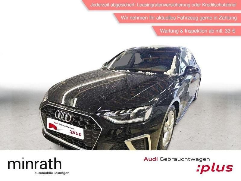 Schwarz Gebraucht 2024 Audi A4 S-Line Kombi | 35.850 € (Fairer Preis) - Bild 1/4