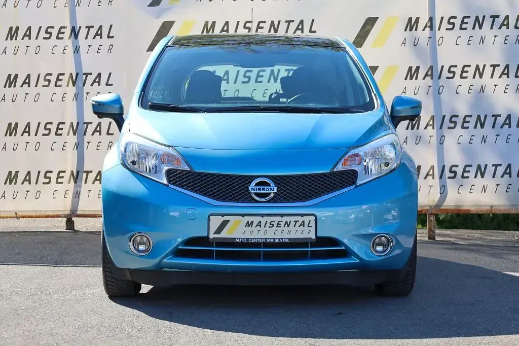 Second-hand Nissan Note Acenta 80 CP (58 kW) 2014 Albastru Hatchback