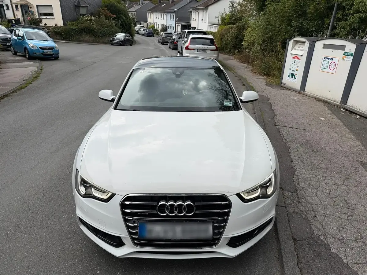 Gebraucht Audi A5 S-Line 190 PS (139 kW) 2015 Weiß Coupé