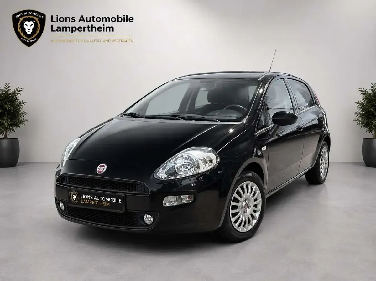 Gebraucht Fiat Punto Basis 69 PS (50 kW) 2018 Schwarz Kleinwagen