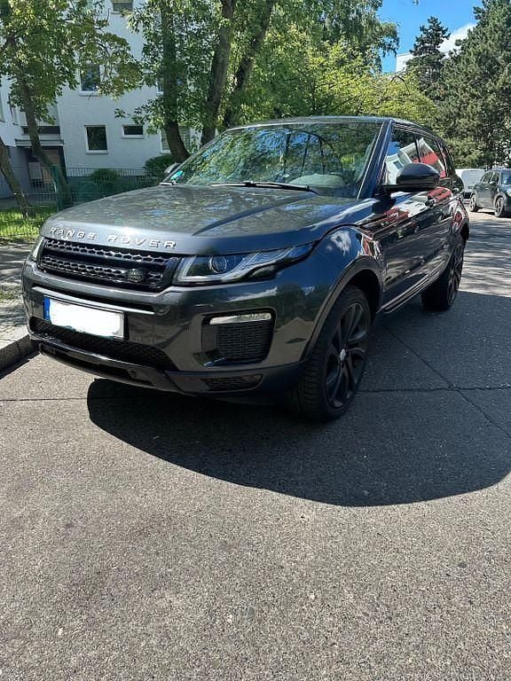 Grau Gebraucht 2018 Land Rover Range Rover evoque SUV | 20.550 € (Teuer) - Bild 1/4