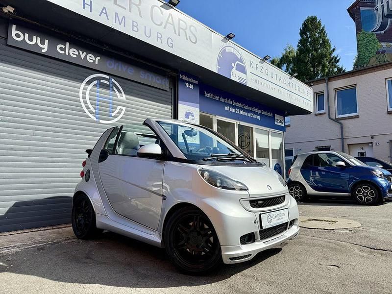 Silber Gebraucht 2008 Smart ForTwo Cabrio Brabus Xclusive Cabrio | 9.980 € (Etwas zu teuer) - Bild 1/4