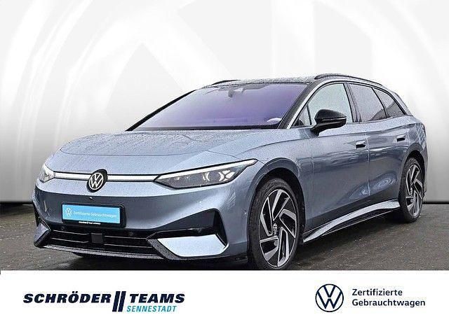 Blau Gebraucht 2024 VW ID.7 Pro Kombi | 47.890 € - Bild 1/4