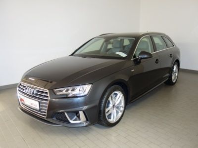 Grau metallic Gebraucht 2019 Audi A4 Design Kombi | 46.980 € - Bild 1/4